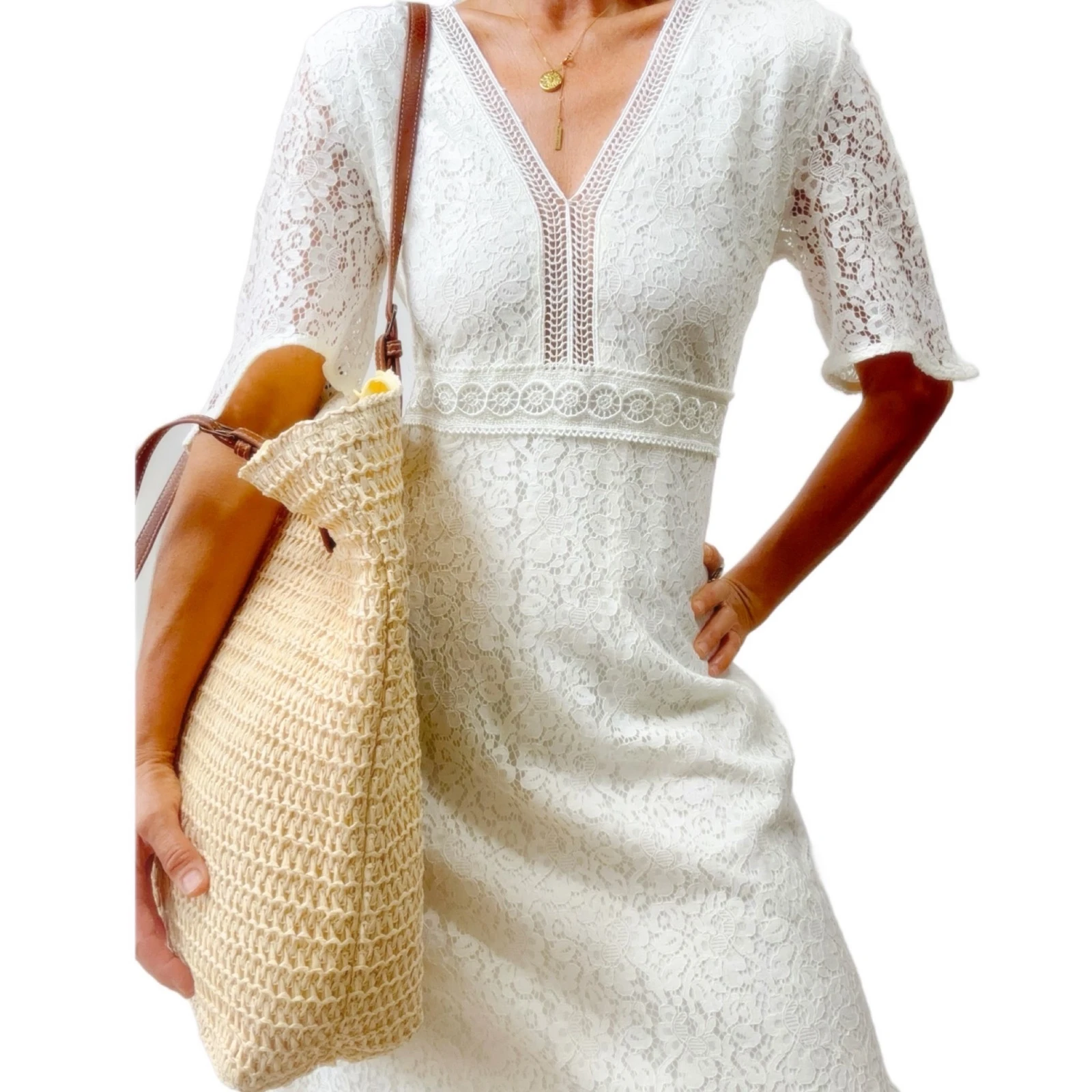 Robe en dentelle Goa Neuve 